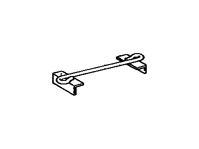 Lexus 74404-33010 Clamp, Battery Hold Down