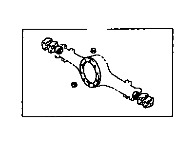 Lexus 04412-60080 Gasket Kit, Rear Differential Carrier