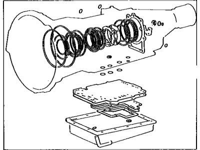 2006 Lexus LX470 Transmission Gasket - 04351-60410