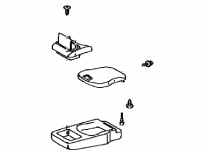 Lexus 72830-0E171-E2 Rear Seat Armrest Assembly, Center