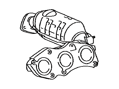 Lexus 17140-31410 Exhaust Manifold Sub-Assembly, Right