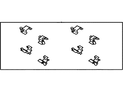Lexus 04948-30230 Fitting Kit, Disc Brake
