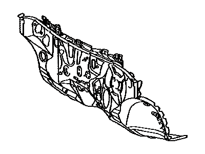 Lexus 55101-0E022 Panel Sub-Assy, Dash