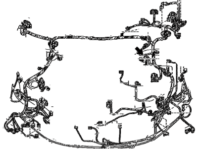 Lexus 82113-0E010 Wire, Engine Room, NO.3