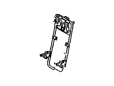 Lexus 71305-0E010 Frame Sub-Assy, Center Seat Back