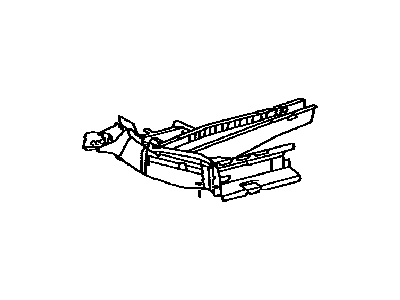 Lexus 57034-0E020 Reinforce Sub-Assembly