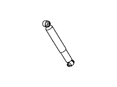 Lexus 48531-0E181 ABSORBER, Shock, Rear