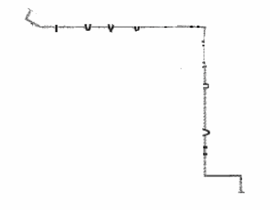 2015 Lexus RX350 Brake Line - 47316-0E100