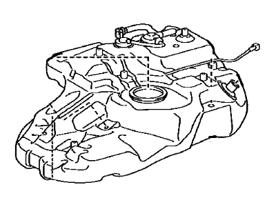 Lexus RX450h Fuel Tank - 77001-0E032