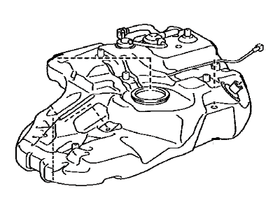 2010 Lexus RX450h Fuel Tank - 77001-0E031