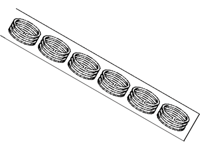 Lexus 13011-0P030 Ring Set, Piston