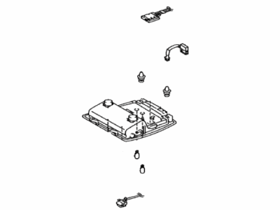 Lexus 81260-0E131-A0 Lamp Assy, Map