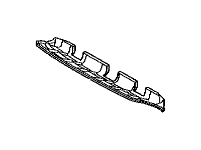 Lexus 53112-0E110 Grille, Radiator, Lower