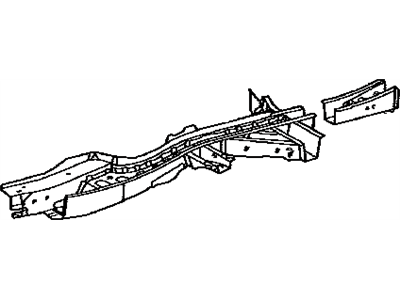 2011 Lexus RX450h Rear Crossmember - 57606-0E020