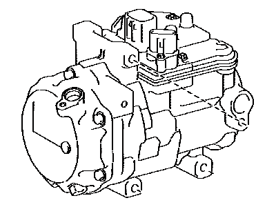 Lexus 88370-48030 Compressor Assy, W/Motor