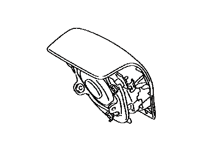 Lexus 45130-0E050-E0 Pad Assembly, Steering Wheel