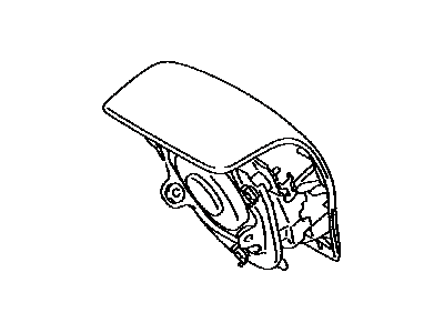 Lexus 45130-0E021-E0 Button Assy, Horn