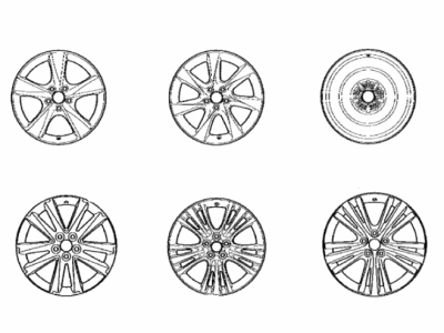 Lexus 42611-0T030 Wheel, Disc