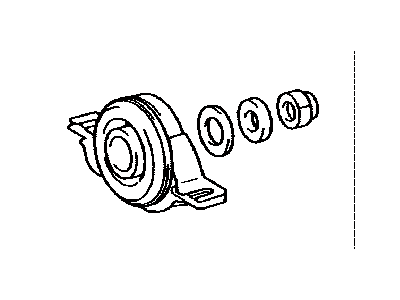 Lexus 37230-29015 Bearing Set, Center