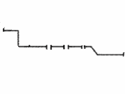 Lexus 47322-0E020 Tube, Rear Brake, NO.2