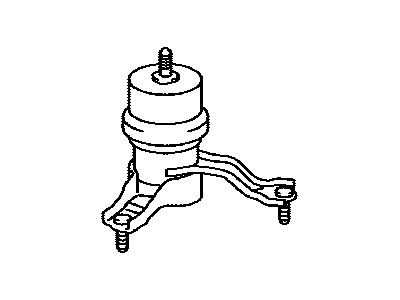 Lexus 12362-0P050 Insulator, Engine Mounting, RH(For Transverse Engine)