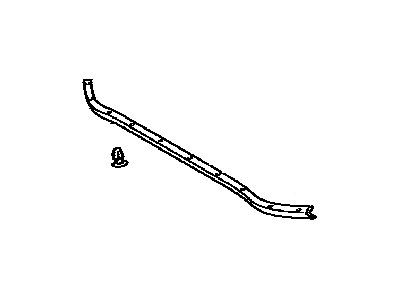 Lexus 53381-0E020 Seal, Hood To Radiator Support