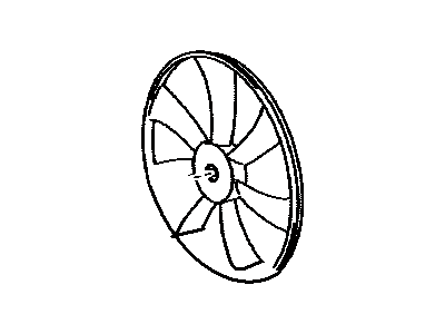 2013 Lexus RX450h Fan Blade - 16361-0P180