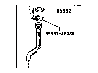 Lexus 85319-0E030 Pipe, Washer, A