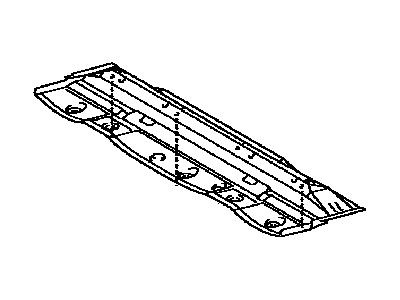 2011 Lexus RX450h Floor Pan - 58212-0E901