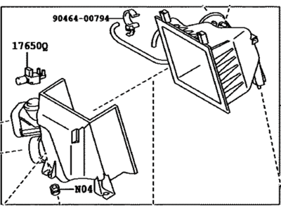 Lexus 17711-0P021 Case, Air Cleaner