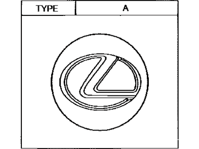 Lexus 42603-0E010 Ornament Sub-Assy, Wheel Hub