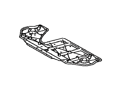 Lexus 51442-0E020 Engine Under Cover, No.2