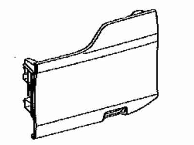 Lexus 67780-0E021-B0 POCKET ASSY, FR DOOR