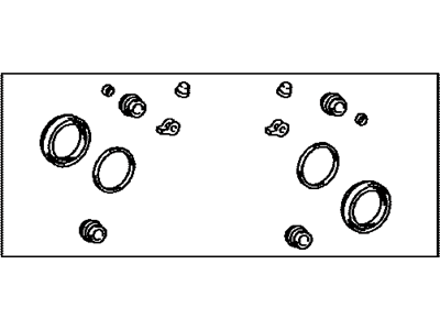 2013 Lexus RX350 Wheel Cylinder Repair Kit - 04479-0E080