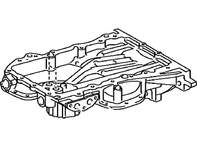 Lexus 12111-0P050 Pan, Oil, NO.1