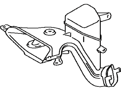 2014 Lexus RX450h Air Intake Coupling - 17752-0P070