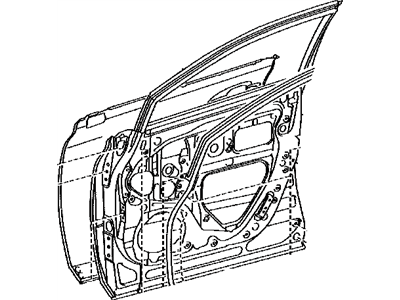 Lexus 67001-0E070 Panel Sub-Assy, Front Door, RH