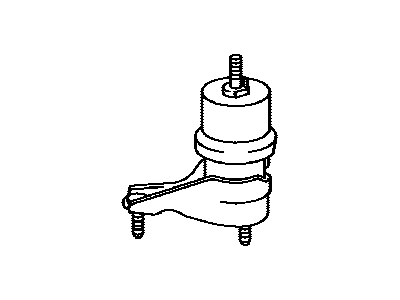 Lexus 12372-0P010 Insulator, Engine Mounting, LH(For Transverse Engine)