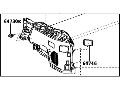 Lexus 64740-0E030-A0