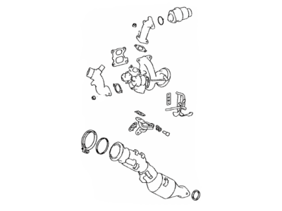 Lexus 04175-36030 Gasket Kit, Turbocharger