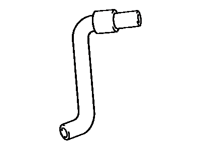 1991 Lexus ES250 Radiator Hose - 16572-62010