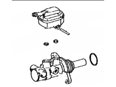 2015 Lexus RX350 Brake Master Cylinder - 47201-48202