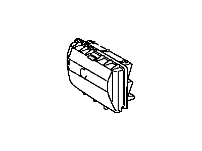 Lexus 62904-60051 Duct Sub-Assy, Quarter Ventilator, LH