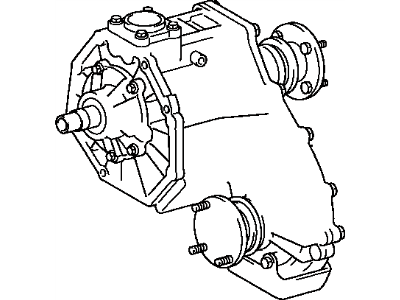 2014 Lexus GX460 Transfer Case - 36100-6D400