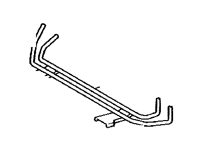 2004 Lexus GX470 Automatic Transmission Oil Cooler Hose - 32907-60070