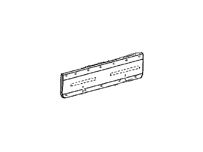 Lexus 75732-60170-F0 Moulding, Front Door, Outside LH