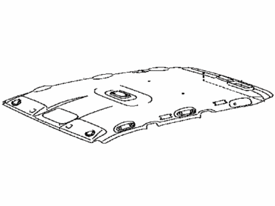 Lexus 63310-60920-A0 Headlining Assy, Roof