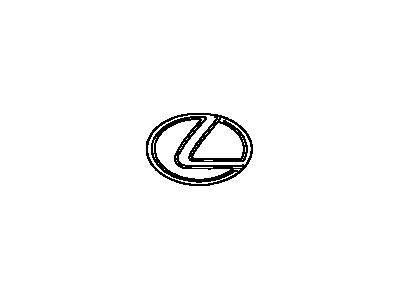 Lexus 90975-02026 Luggage Compartment Door Emblem