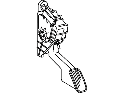 Lexus 78120-60350 Rod Assy, Accelerator Pedal