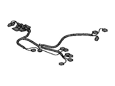 Lexus 82164-50010 Wire, Frame